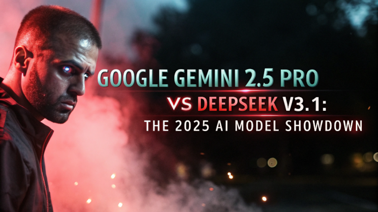 Google Gemini 2.5 Pro vs DeepSeek V3.1