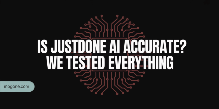 Is Justdone AI Accurate