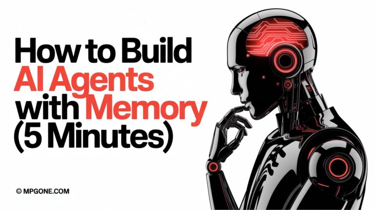 How to Build AI Agents with Memory (5 Minutes)